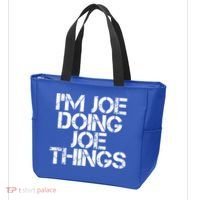 I'm Joe Doing Joe Things Gift Funny Gift Idea Tote Bag thumb 3