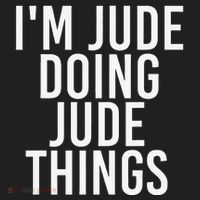 I'M JUDE DOING JUDE THINGS Funny Birthday Name Gift Idea Women's Sweatshirt thumb 2