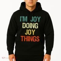 IM Joy Doing Joy Things Personalized First Name Gift Hoodie thumb 2