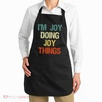 IM Joy Doing Joy Things Personalized First Name Gift Apron thumb 2