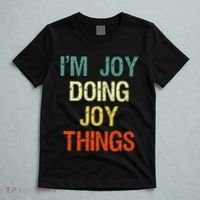 IM Joy Doing Joy Things Personalized First Name Gift T-Shirt thumb 5