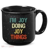 IM Joy Doing Joy Things Personalized First Name Gift 15oz Campfire Ceramic Mug thumb 0