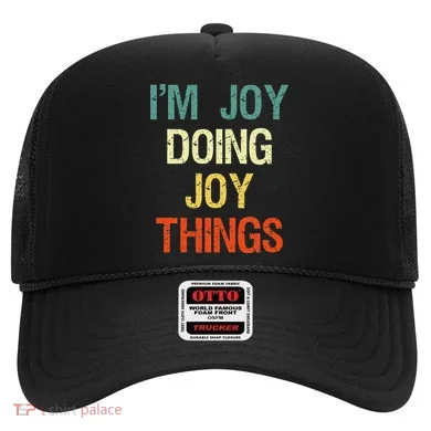 IM Joy Doing Joy Things Personalized First Name Gift Hat