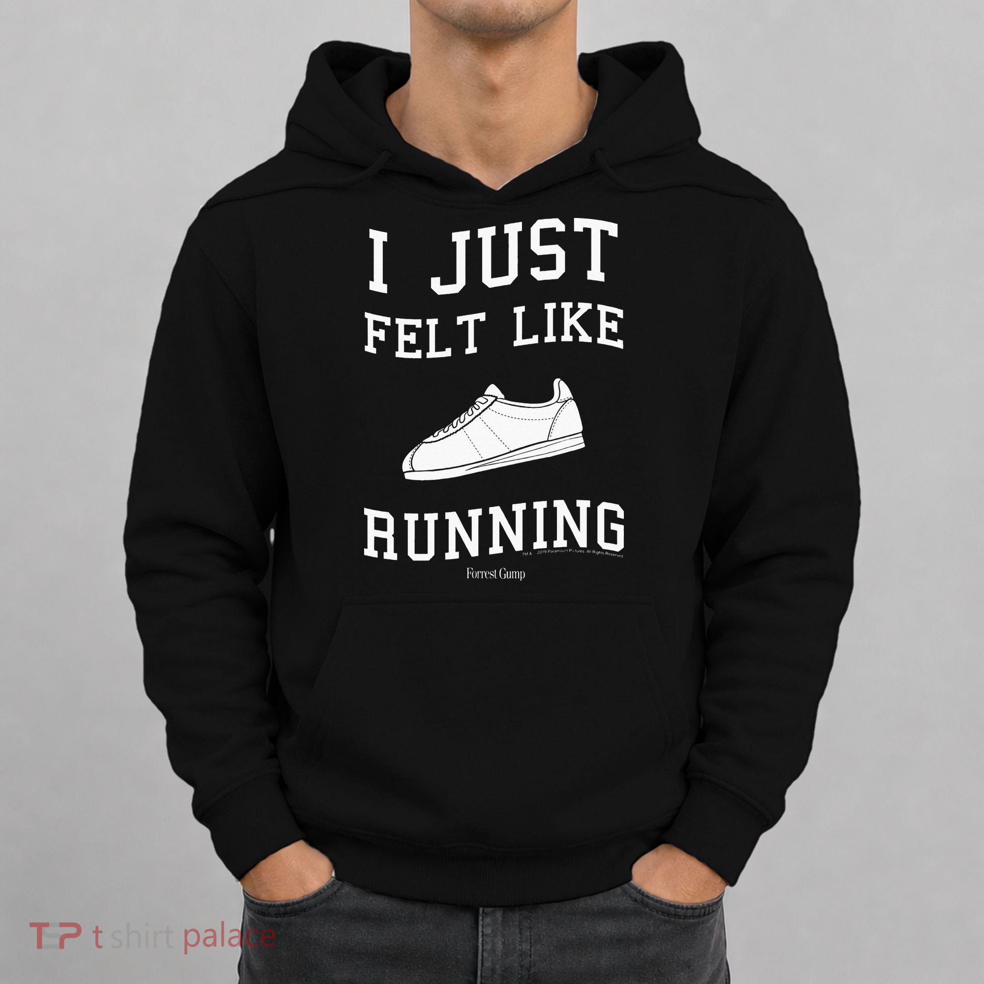 I Just Felt Like Running Marathon Gump Jog Hoodie