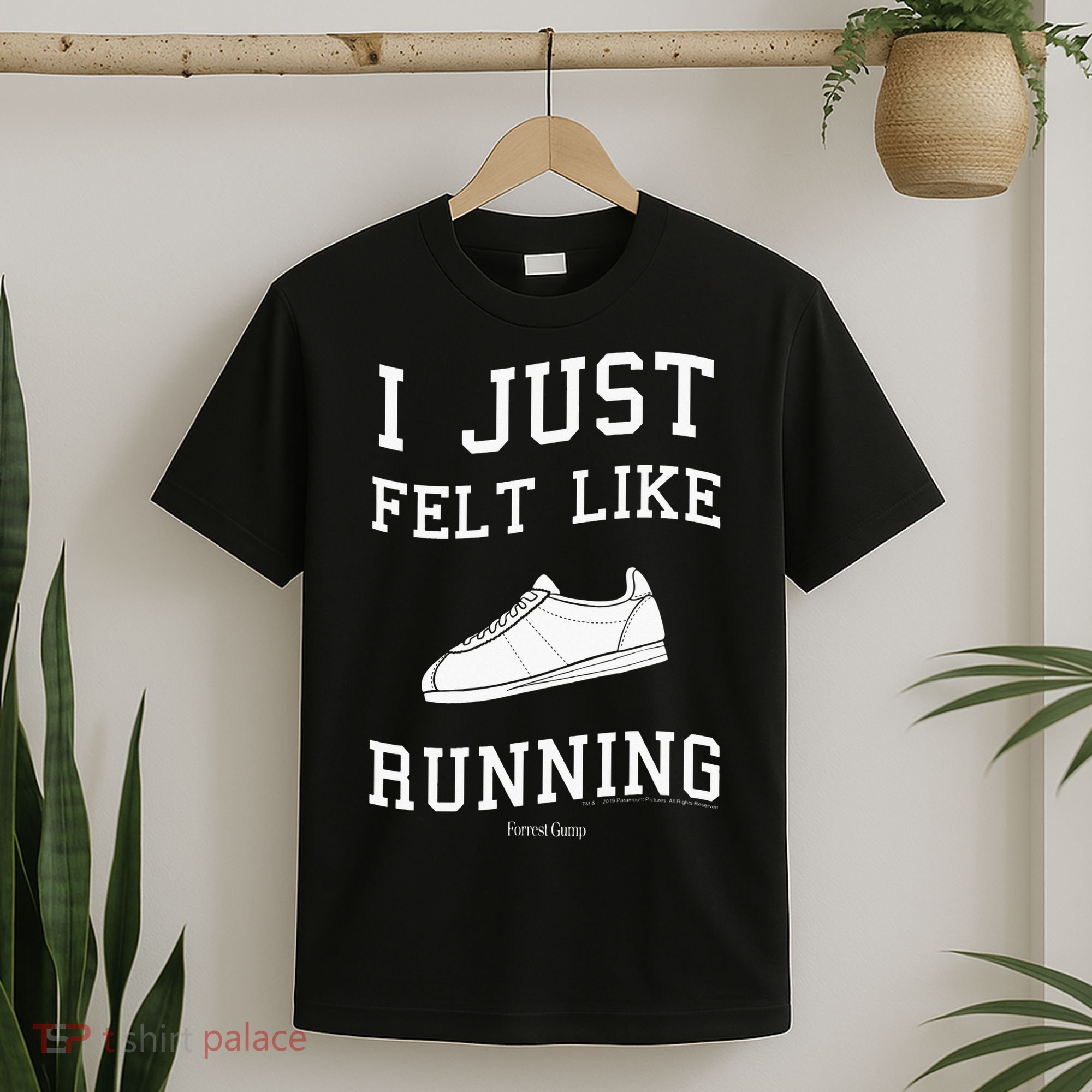 I Just Felt Like Running Marathon Gump Jog T-Shirt