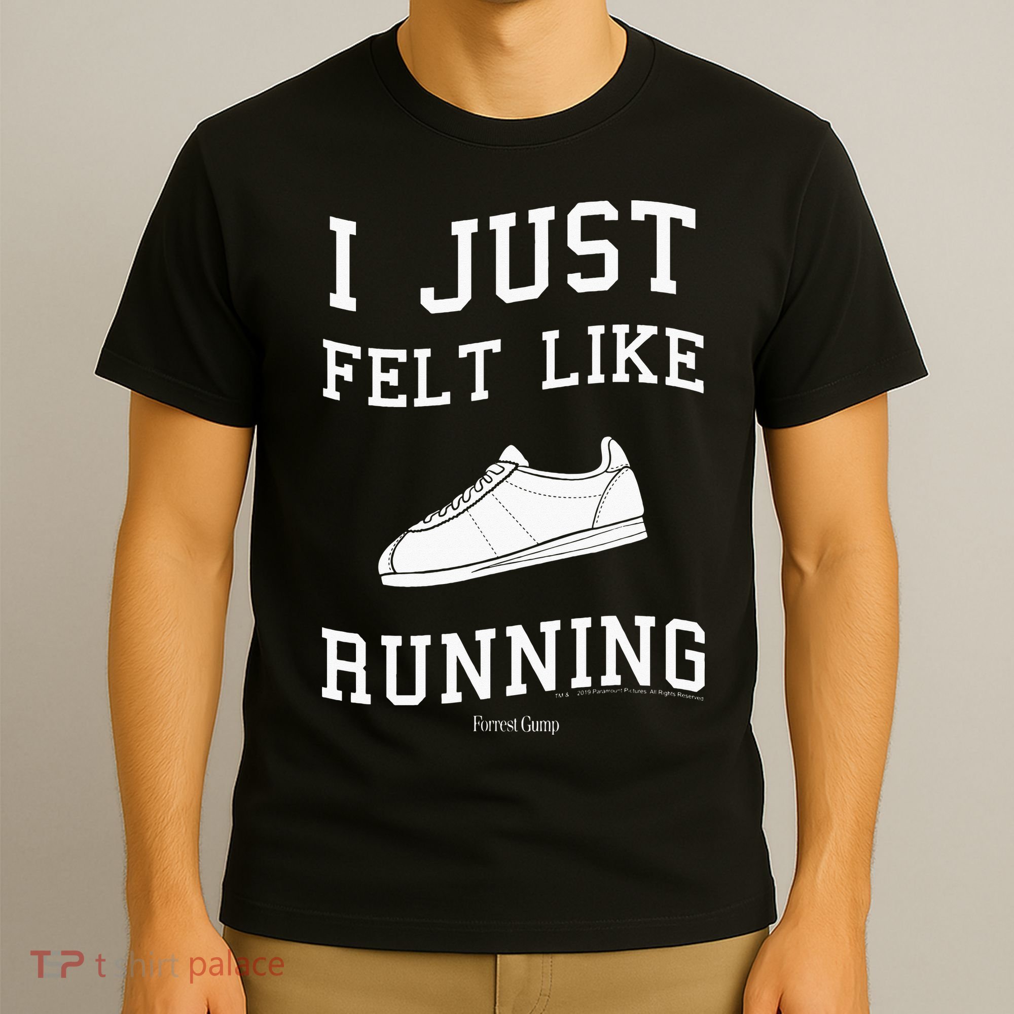 I Just Felt Like Running Marathon Gump Jog T-Shirt