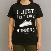 I Just Felt Like Running Marathon Gump Jog T-Shirt thumb 4