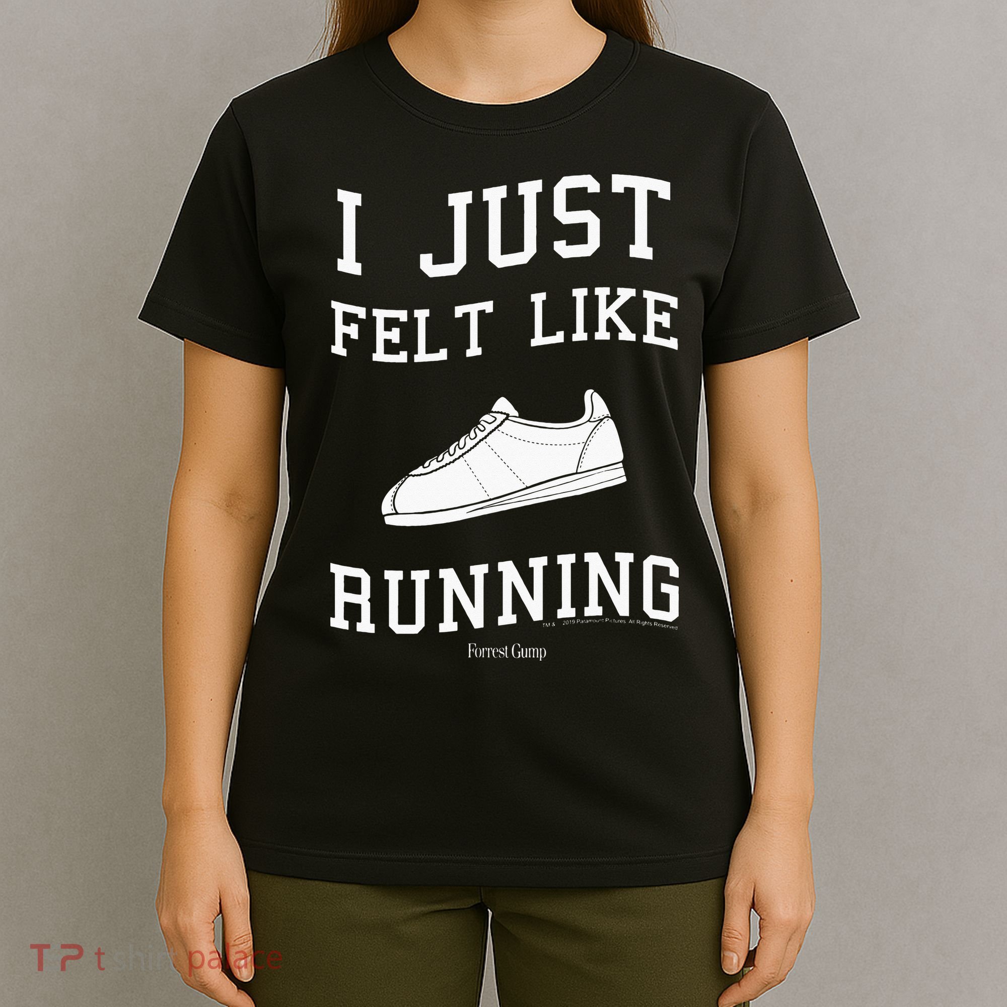 I Just Felt Like Running Marathon Gump Jog T-Shirt