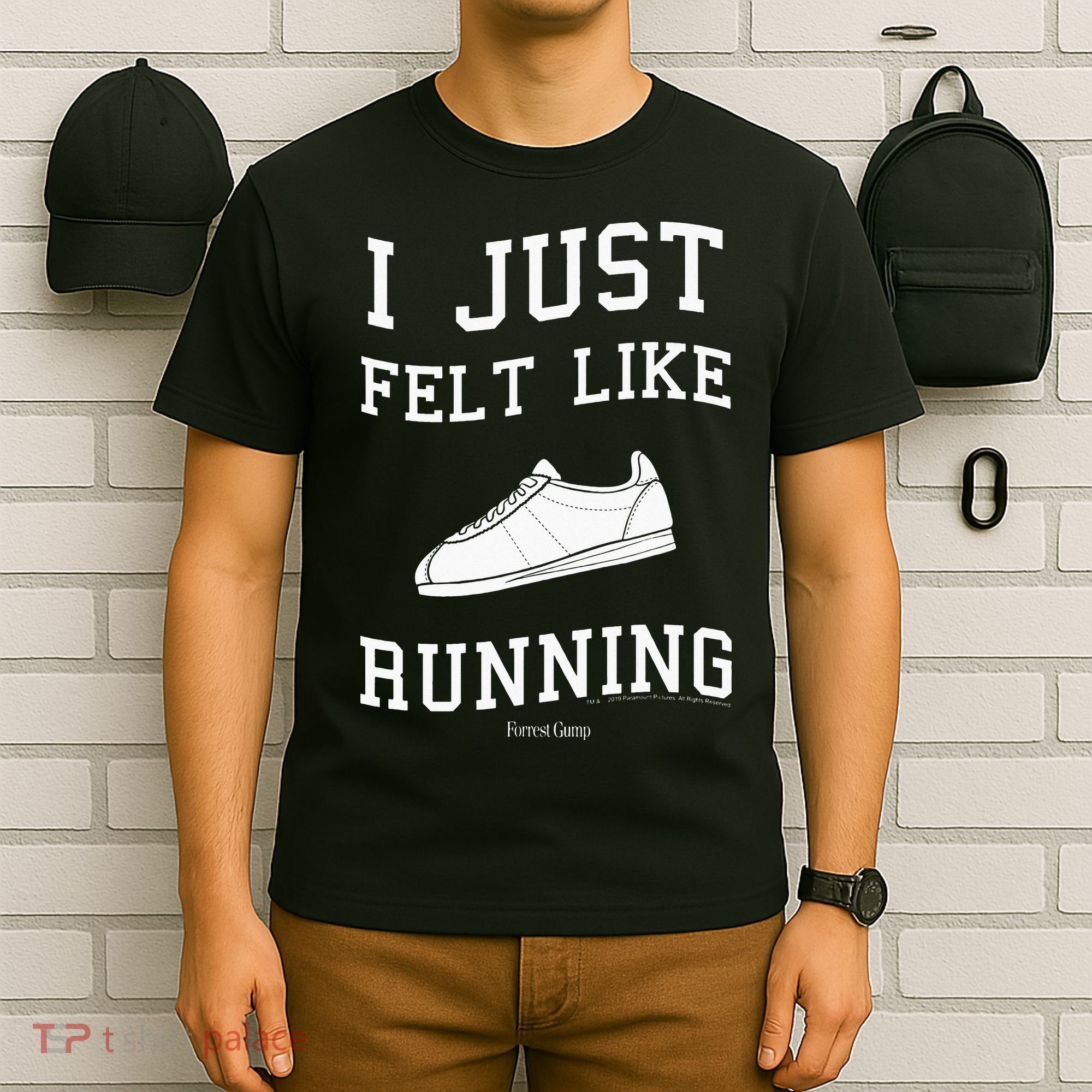 I Just Felt Like Running Marathon Gump Jog T-Shirt