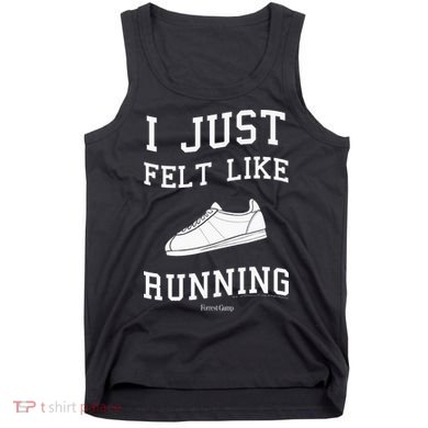 I Just Felt Like Running Marathon Gump Jog Tank Top