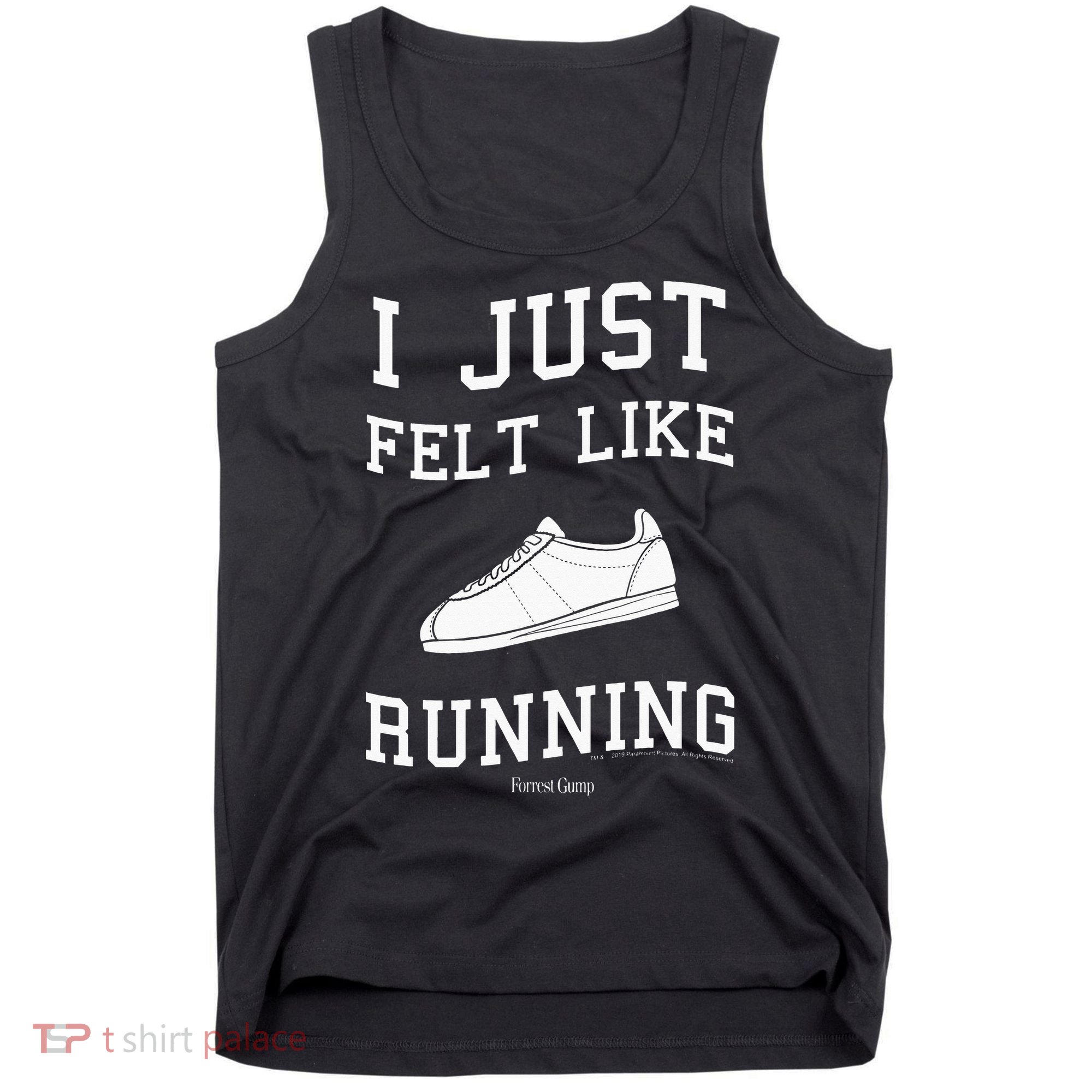 I Just Felt Like Running Marathon Gump Jog Tank Top