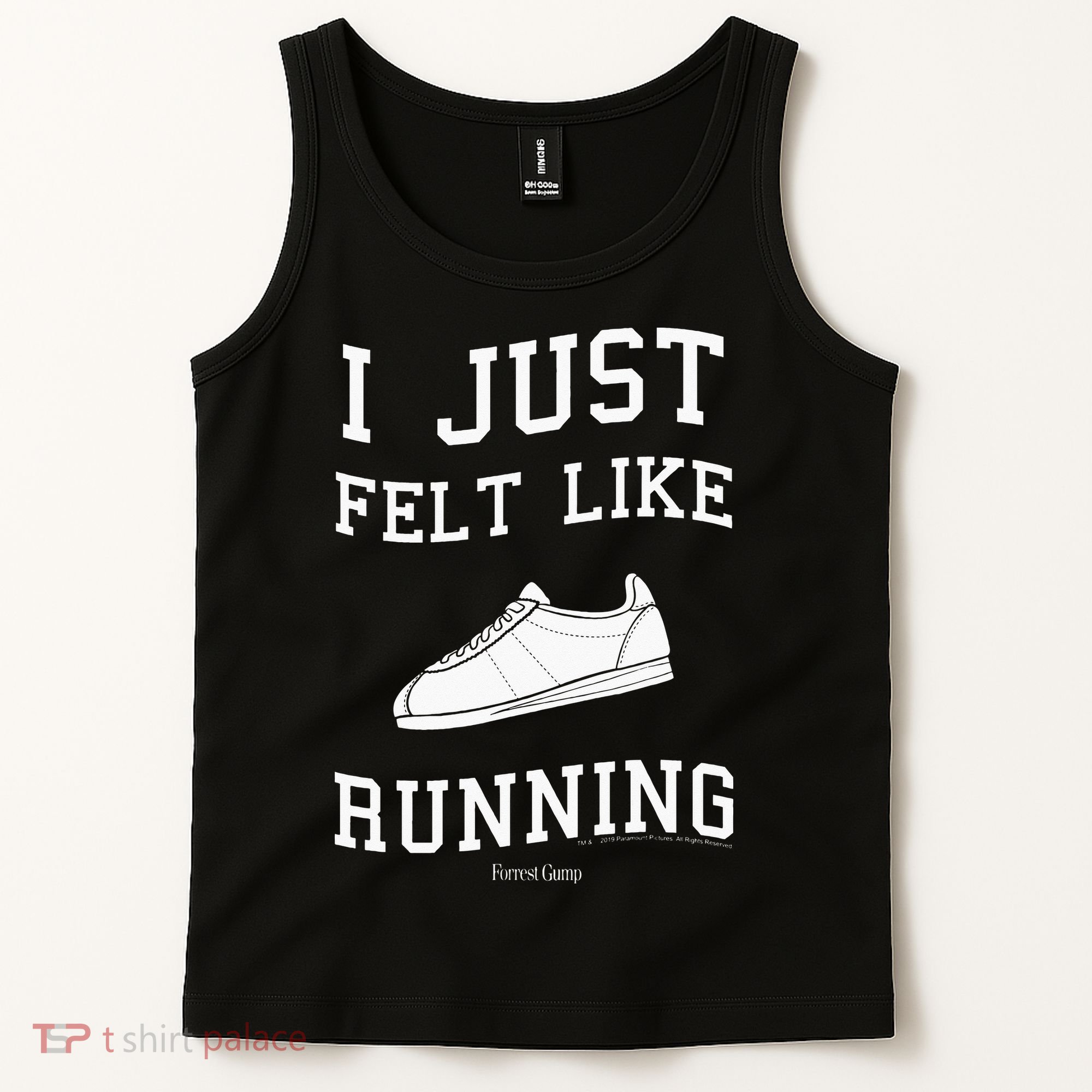 I Just Felt Like Running Marathon Gump Jog Tank Top