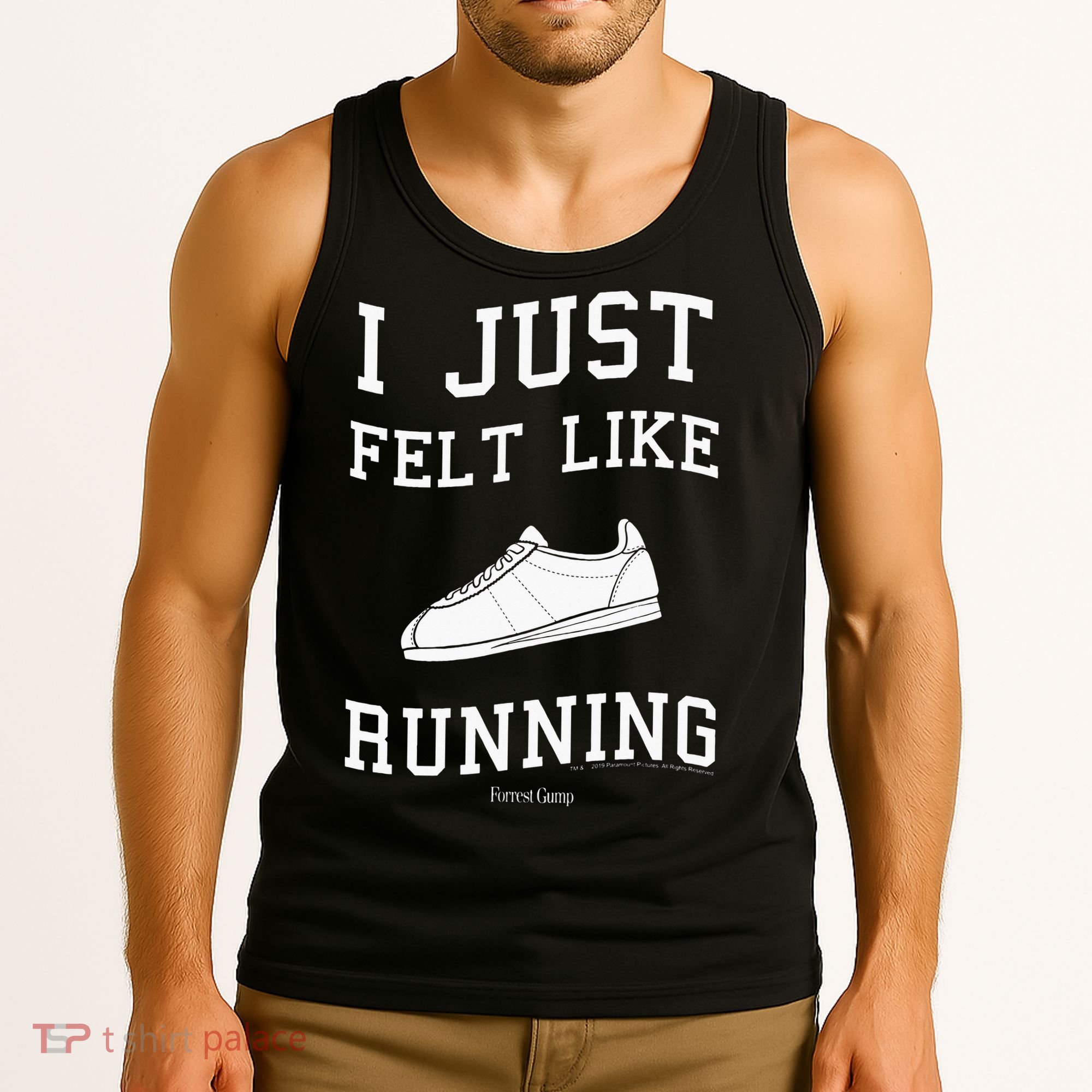 I Just Felt Like Running Marathon Gump Jog Tank Top