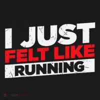 I Just Felt Like Running Runners Funny Cross A Country Tank Top thumb 6