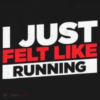 I Just Felt Like Running Love To Run Long Sleeve Shirt thumb 2