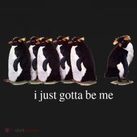I Just Gotta Be Me Penguin Backpack thumb 2