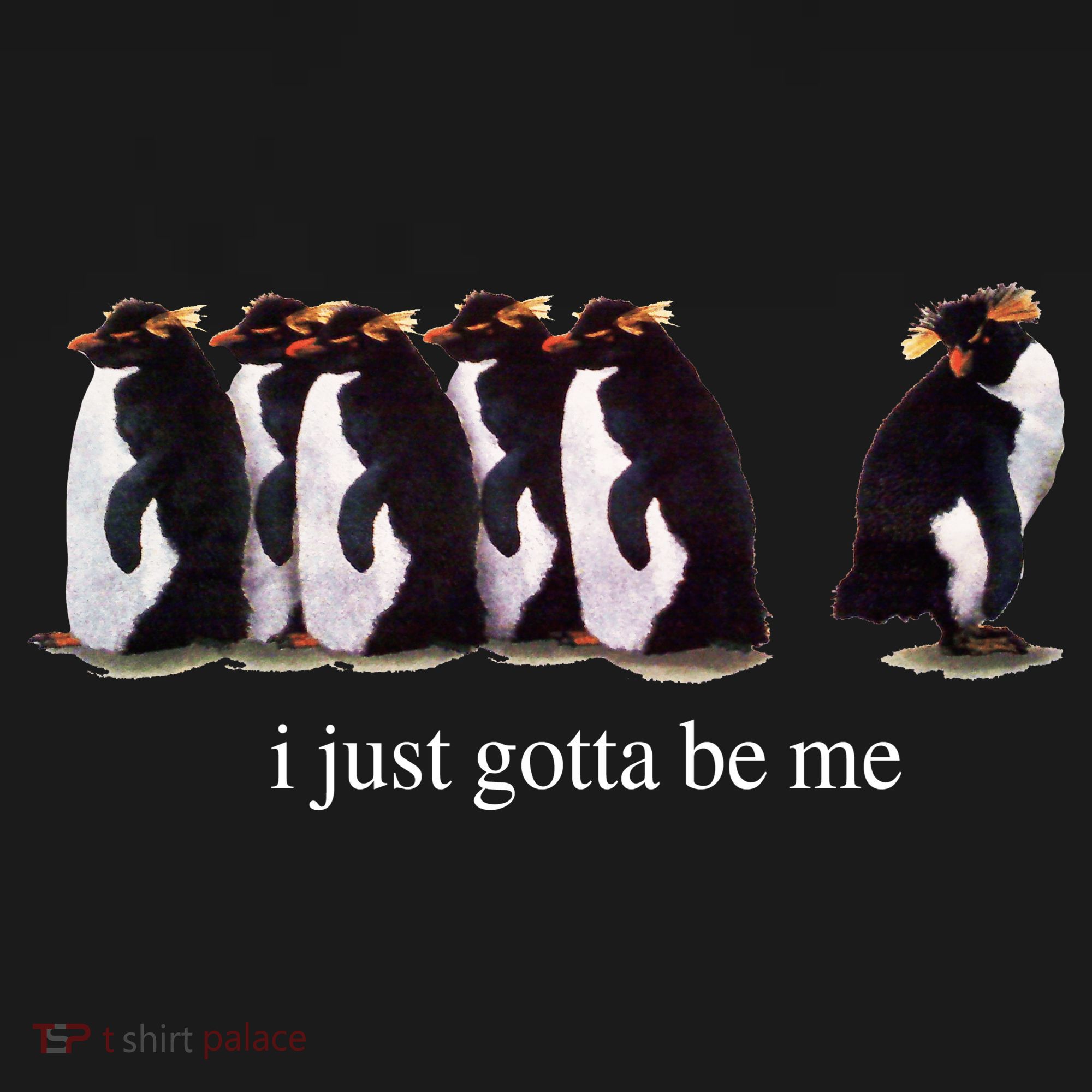 I Just Gotta Be Me Penguin Backpack