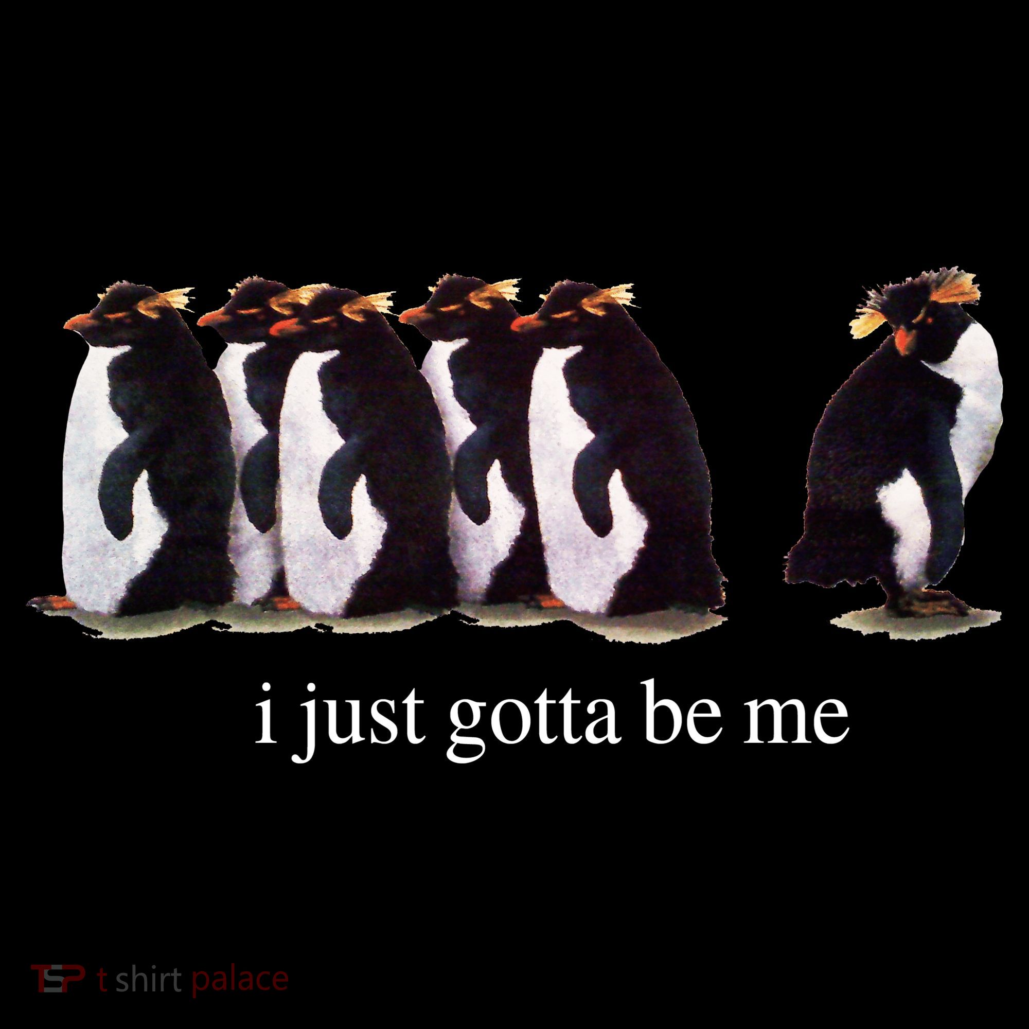 I Just Gotta Be Me Penguin Toddler Hoodie