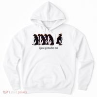 I Just Gotta Be Me Penguin Hoodie thumb 0