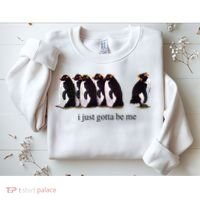 I Just Gotta Be Me Penguin Sweatshirt thumb 2