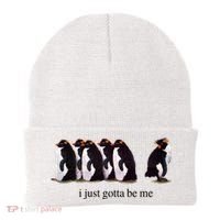 I Just Gotta Be Me Penguin Beanie thumb 0