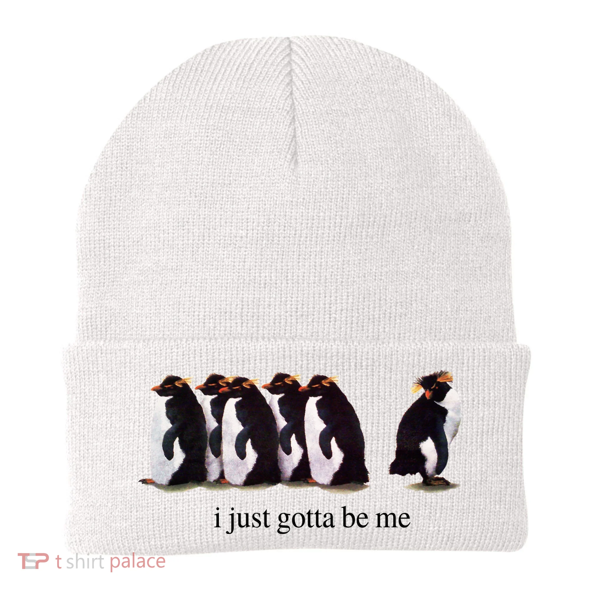 I Just Gotta Be Me Penguin Beanie