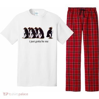 I Just Gotta Be Me Penguin Pajama Set