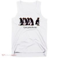 I Just Gotta Be Me Penguin Tank Top thumb 0