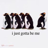 I Just Gotta Be Me Penguin Tank Top thumb 6