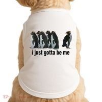 I Just Gotta Be Me Penguin Funny Gift Doggie Tank thumb 0