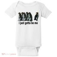 I Just Gotta Be Me Penguin Funny Gift Baby Bodysuit thumb 0