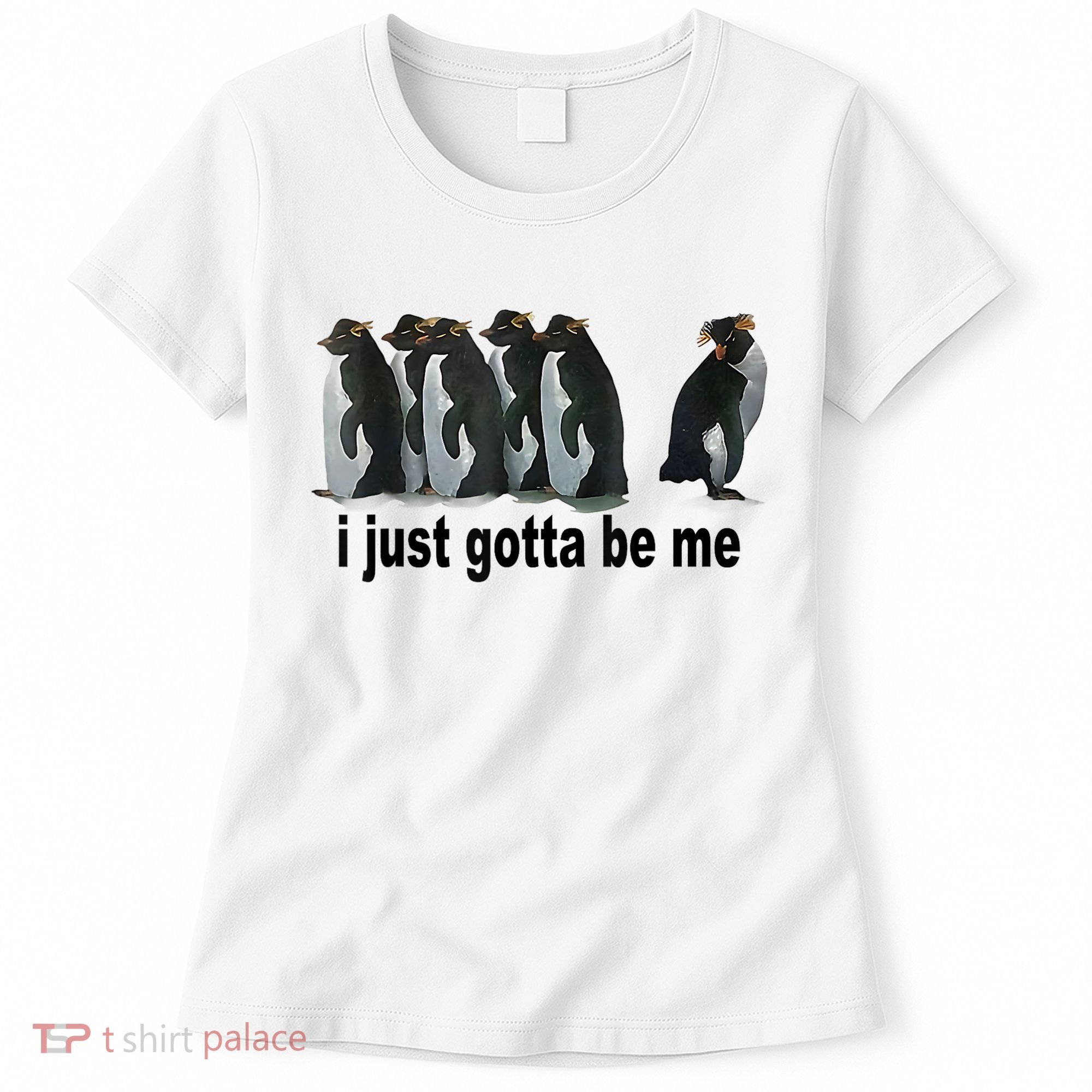I Just Gotta Be Me Penguin Funny Gift Women's T-Shirt