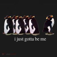 I Just Gotta Be Me Penguin Funny Tv Show Ornament thumb 1
