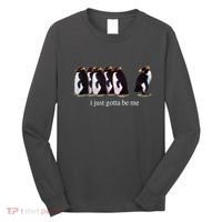 I Just Gotta Be Me Penguin Funny Tv Show Long Sleeve Shirt thumb 0