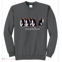I Just Gotta Be Me Penguin Funny Tv Show Sweatshirt thumb 0