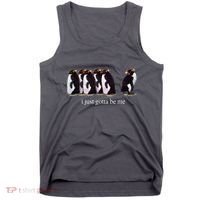 I Just Gotta Be Me Penguin Funny Tv Show Tank Top thumb 0