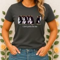 I Just Gotta Be Me Penguin Funny Tv Show Women's T-Shirt thumb 2