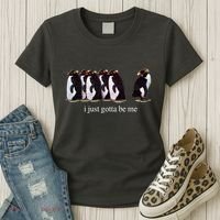 I Just Gotta Be Me Penguin Funny Tv Show Women's T-Shirt thumb 3
