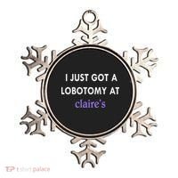 I Just Got A Lobotomy At Ornament thumb 0