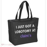 I Just Got A Lobotomy At Tote Bag thumb 2