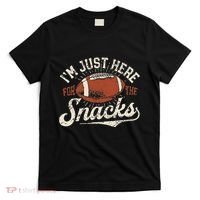 IM Just Here For The Snacks Funny Fantasy Football League T-Shirt thumb 0