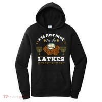 Im Just Here For The Latkes Chanukah Hanukkah  Women's Hoodie thumb 0