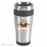 Im Just Here For The Latkes Chanukah Hanukkah  16oz Travel Tumbler thumb 0