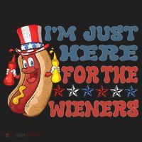 Im Just Here For The Wieners Sausage Women's Sweatshirt thumb 2