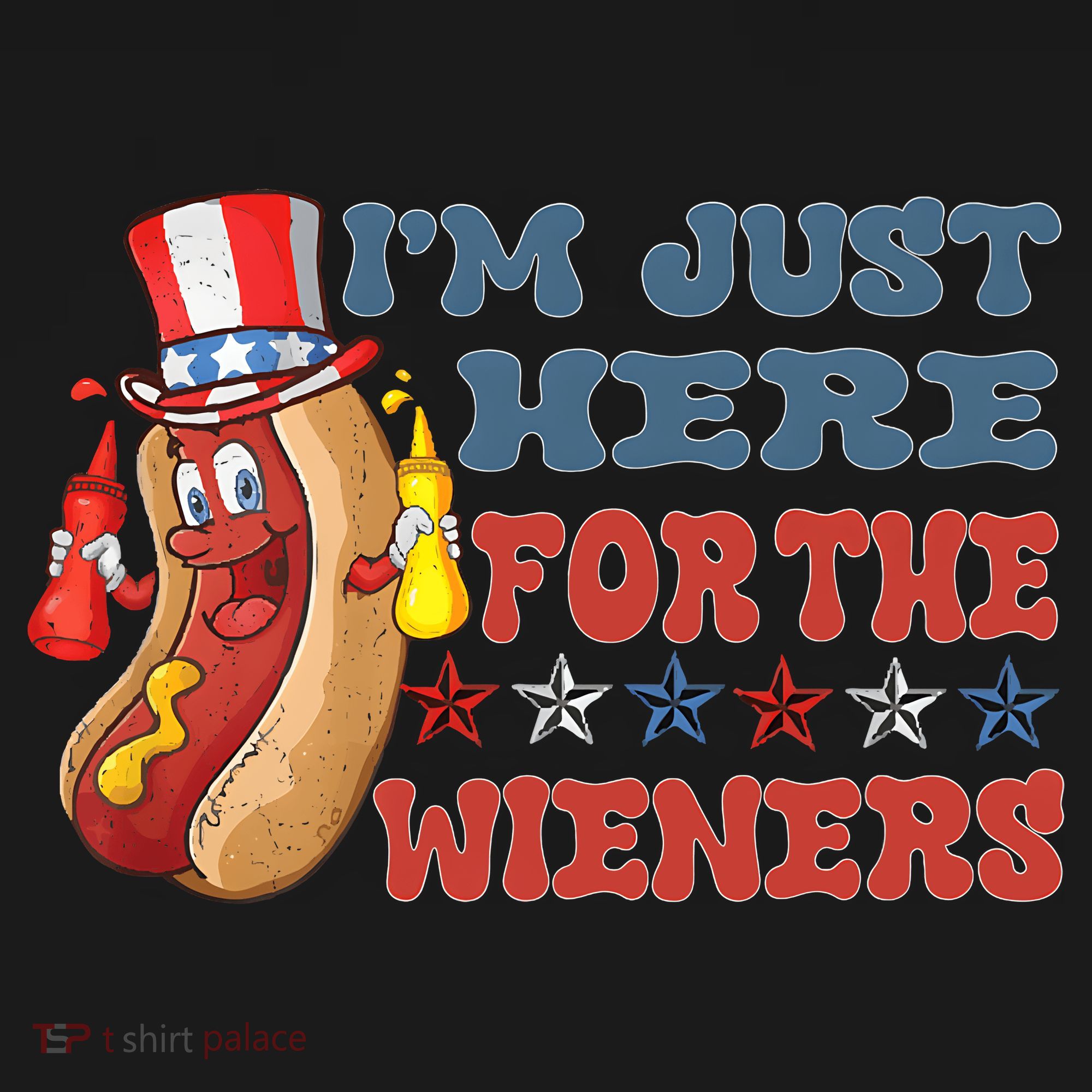 Im Just Here For The Wieners Sausage Toddler Hoodie