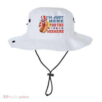 Im Just Here For The Wieners Sausage Bucket Hat