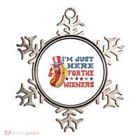 Im Just Here For The Wieners Sausage Ornament thumb 0