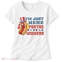 Im Just Here For The Wieners Sausage Women's T-Shirt thumb 0