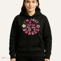 I'm Just Here For The Snacks Funny Saying Hoodie thumb 5