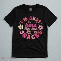 I'm Just Here For The Snacks Funny Saying T-Shirt thumb 5